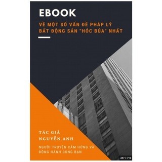Sách - Về một số vấn đề pháp lý bất động sản 'Hóc Búa' nhất