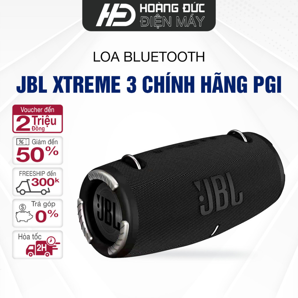 [HÀNG CHÍNH HÃNG] [XTREME3] Loa JBL XTREME 3 chính hãng New 100%, Bảo hành 12 tháng PGI