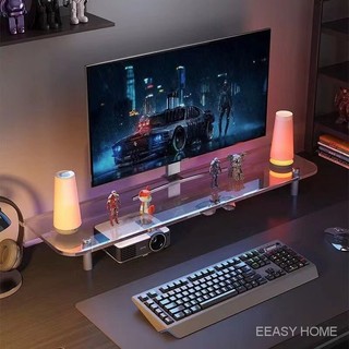 Acrylic màn hình đứng màn hình giá đỡ máy tính giá đỡ màn hình máy tính để bàn màn hình riser giá để đồ để bàn sắp xếp máy tính để bàn