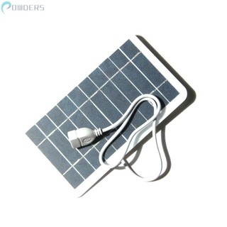 -New In May-Solar Panel Fast Charging Port USB Output Durable 2W 5V Solar Panel Charger[Overseas Products]
