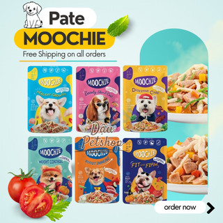 Pate Moochie cho chó gói 85G