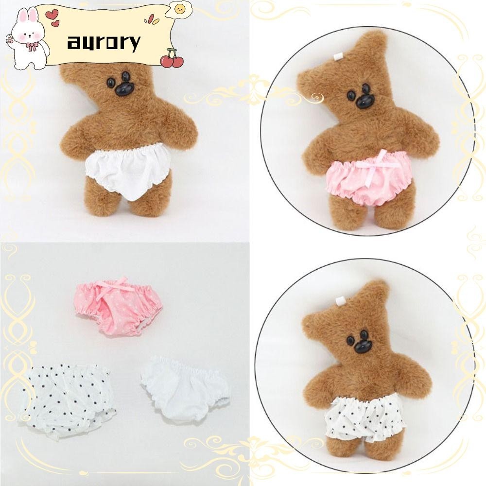 Đồ lót Cotton AURORY, Quần lót búp bê đàn hồi dễ thương 30cm, 3 kiểu Phụ kiện quần áo búp bê DIY 1 /