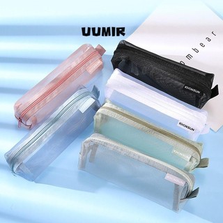 Túi đựng bút, Bút chì lưới trong suốt, Hộp đựng bút dung tích lớn di động Quà tặng học sinh