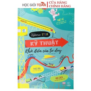 Sách : Khởi điểm Tư Duy Kỹ Thuật - Phát Triển Tư Duy - Á Châu Books ( Dành Cho trẻ từ 6 tuổi )