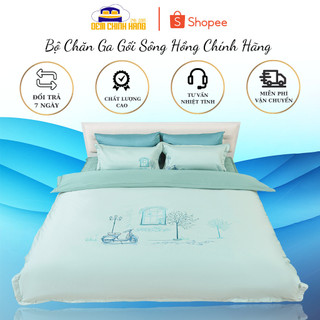Bộ Chăn Ga Gối Sông Hồng Chính Hãng