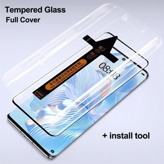 Kính cường lực che toàn bộ cong cho Huawei P70 Pura 70 Ultra / Pro + P60 Art P40 Pro + P30 P50 Pro Mate 60 40 Pro + 30 50 Pro 40E Nova 11 Ultra / Pro 10 Pro 9pro Bảo vệ màn hình