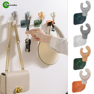 Móc treo không dấu vết đa chức năng - Móc trang trí hình găng tay đấm bốc - Dành cho túi xách, áo khoác, khăn - Dễ thương, sáng tạo - Tự dính, không đục lỗ, không thấm nước, có thể tháo rời - Giá đựng đồ
