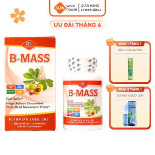 Viên Uống Hỗ Trợ Bệnh Trĩ OLYMPIAN LABS B- Mass 30 viên