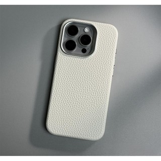 Thích hợp cho IPhone 15 Pro Max Leather 16 Vỏ điện thoại có họa tiết da vải lanh Ống kính kim loại 14Pro 13 Vỏ bảo vệ chống rơi từ tính