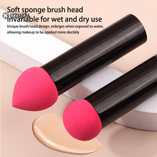 Kuzhen Mushroom Head Puff Makeup Concealer Tròn Sponge Foundation Powder Brush Eye Makeup Applicator Eyeshadow Brush có tay cầm HOT