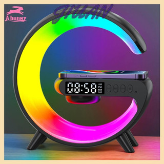 Đèn ngủ JIAN Loa Bluetooth không dây và đồng hồ báo thức thông minh có đèn RGB