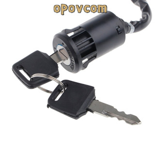 Bộ ổ khóa & chìa khóa kích hoạt cho xe máy Kawasaki Suzuki Yamaha Honda