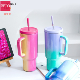 Bbdd Thép không gỉ Bingba cốc Cốc rơm cầm tay Cốc cách nhiệt cốc ô tô