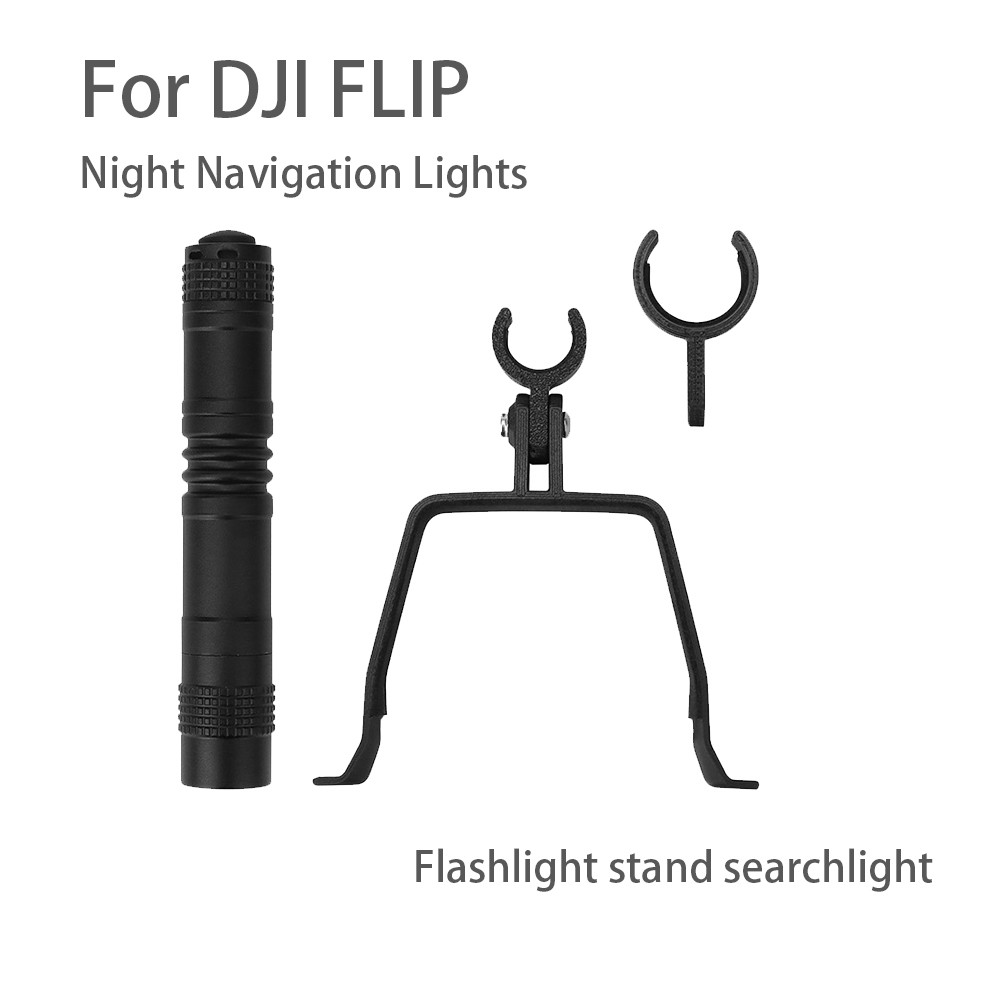 Dành Cho DJI FLIP Ban Đêm Beacon Cho DJI FLIP Ban Đêm Beacon Cho DJI FLIP LED Đèn Pin Giá Đỡ Đèn Tìm