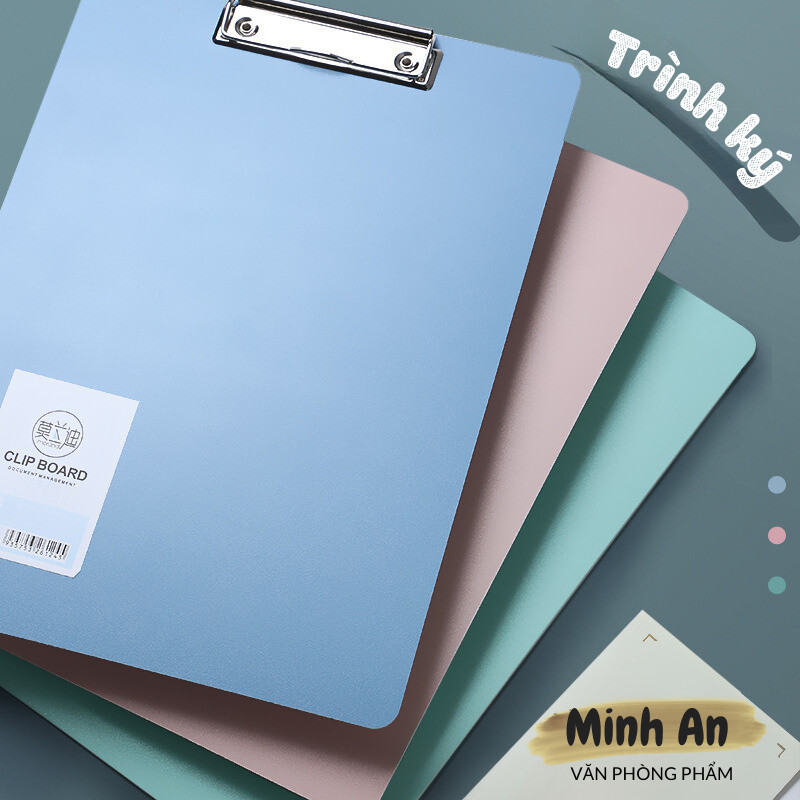 Bìa Trình Ký A4 màu Morandi, Bìa kẹp giấy A4 sang trọng - Trình ký kẹp hồ sơ A4 đẹp, tiện lợi cho vă