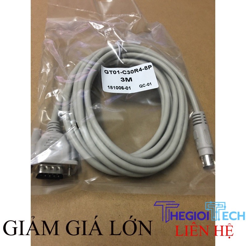 Tổng hợp Cáp kết nối màn hình Cảm ứng HMI PLC Delta DOP Mitsubishi FX Weintek Xinje Wecon Kinco Kins