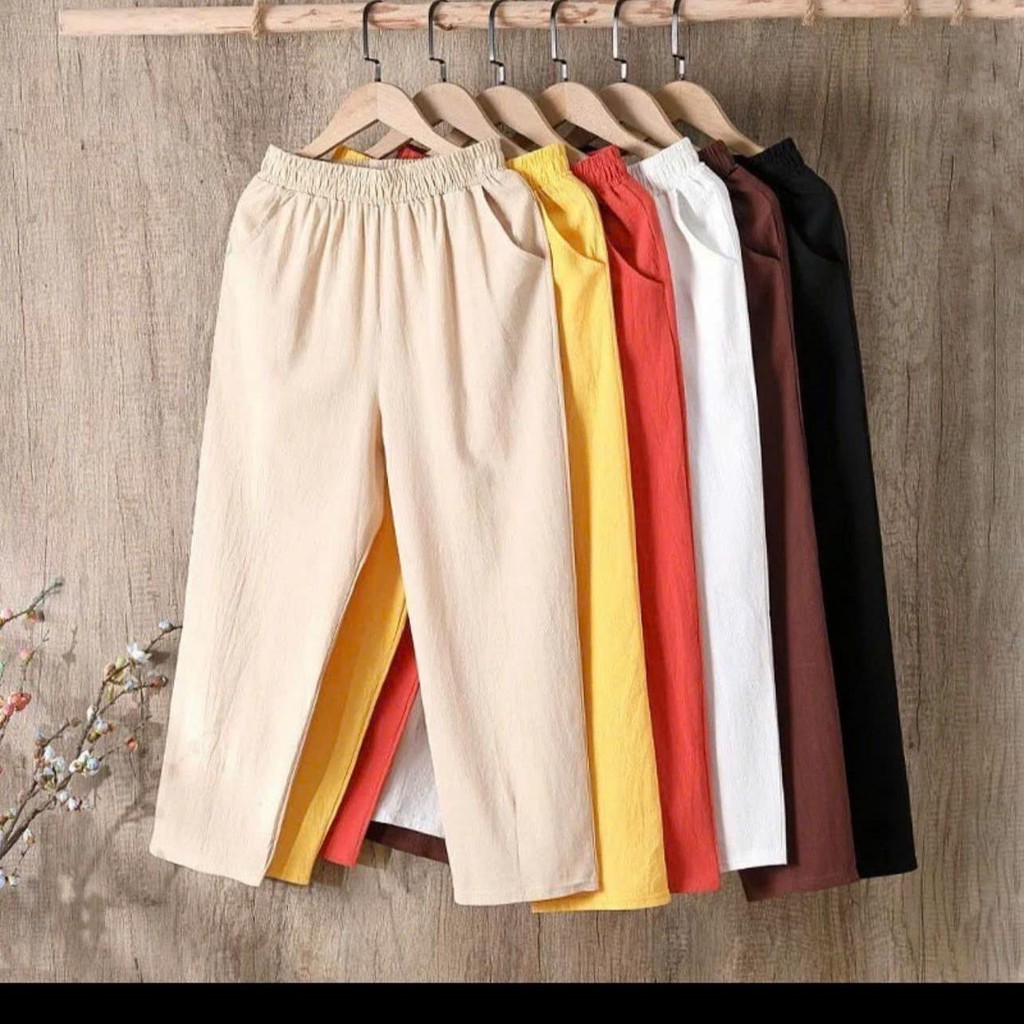 Quần Baggy Đũi Thái, quần đũi dài nữ Bigsize 75 kg