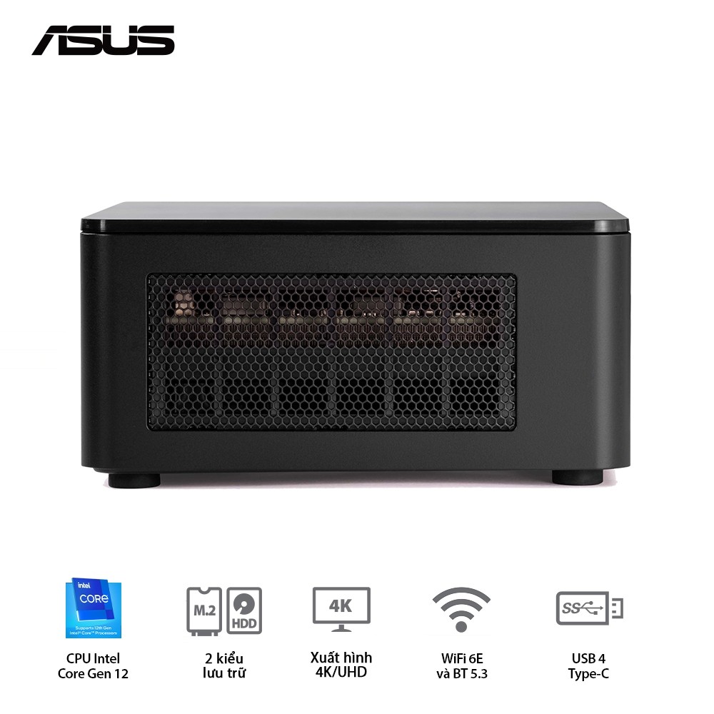 Mini PC Asus NUC12 PRO Tall RNUC12WSHI700000I/ i7-1260P/ 2xDDR4-3200/ 2x HDMI 2.1/2x Thunderbolt/ VE