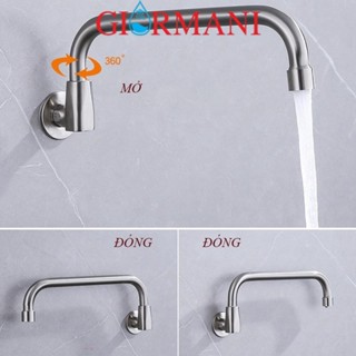 Vòi nước, Vòi bếp nấu cao cấp inox 304 tiện dụng VB02 - Hàng GIORMANI bảo hành 12 tháng