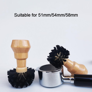Bàn chải làm sạch Portafilter Cà phê Máy pha cà phê Bàn chải làm sạch bát bột Máy pha cà phê Bàn chải Portafilter 51 / 54 / 58mm Dụng cụ làm sạch nhà bếp Barista