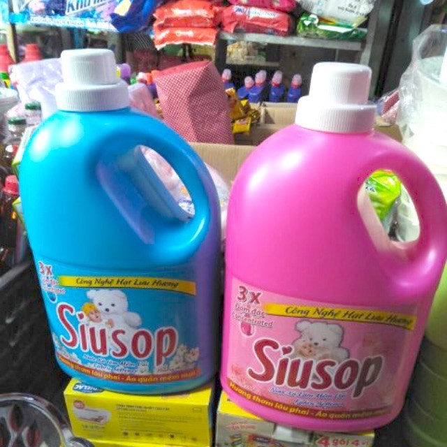 Can xả siusop 3.6kg đủ màu