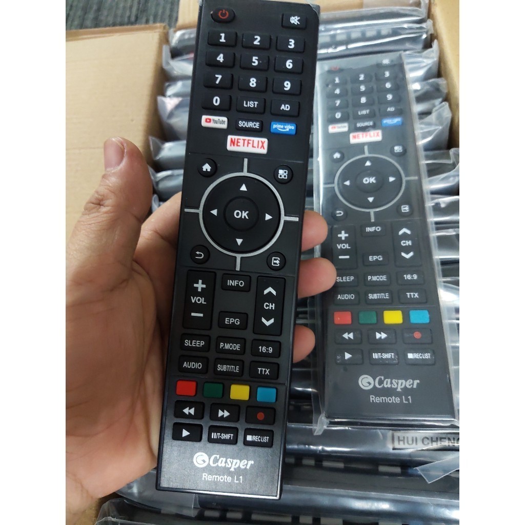 Điều khiển tivi casper - Remote tivi casper loại không có giọng nói- bảo hành 2 tháng