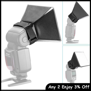 Zevaret Chụp Ảnh Softbox Flash Diffuser Di Động Bounce Softbox Kit Flash Lambty Box Softbox