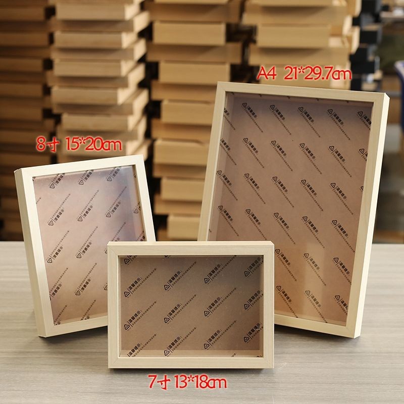 [Khung bên trong có thể tháo rời] Tranh ánh sáng phong cách Instagram mới khung ảnh rỗng ba chiều đè