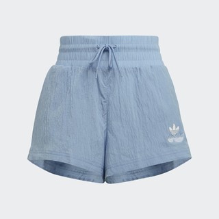 Adidas Phong cách sống Quần Short Triple Trefoil Nữ Màu xanh da trời H17938