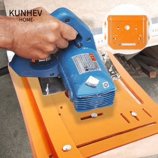 KUNHEV hướng dẫn cưa, Tấm đế máy cắt 90° Tấm đế cưa tròn cắt phẳng, 45° Phụ kiện bàn làm việc chế biến gỗ cắt chéo Hướng dẫn tấm đáy đường ray