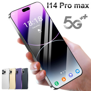  điện Thoại Di Động đa Chức Năng I14 Pro Max 12+512GB Máy ảnh HD 2 Sim Máy ảnh HD Thông Minh Giá Cả Cạnh Tranh
