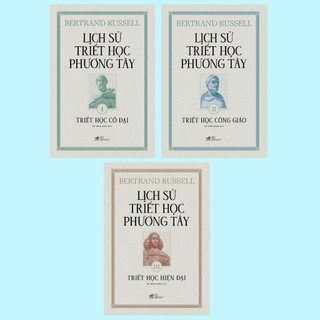 Sách - combo lịch sử triết học phương tây - nnb