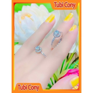 [ N943 ] Nhẫn Nữ mạ vàng or bạch kim đính đá sang trọng nhưng nhẹ nhàng - Tubi cony