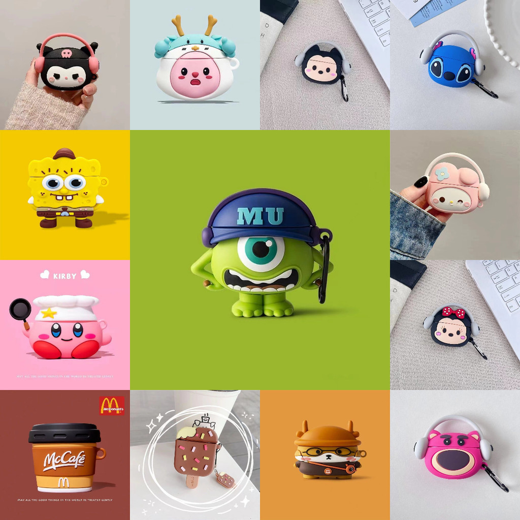 Cho Disney FX-951B ốp tai ng Case Vỏ Tai Nghe Họa Tiết Silicon Mới Phật Quan Âm