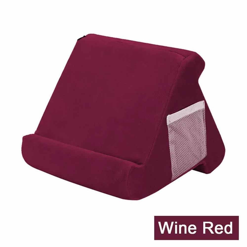 Tablet Pillow Stand Tri-angle Soft Tablets Holder Dock Multifunctional Bracket