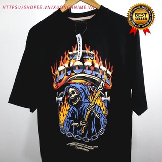 "Devil 's Advocate" màu đen và nâu tees AUEV