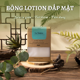 Bông đắp mặt nạ Lamer La Soirée 200 miếng giữ và cấp ẩm cho da sợi gỗ tự nhiên đắp toner lotion mask
