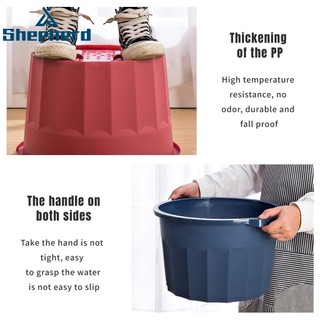 Shepherd Heat resistant deep foot soaking thickened PP material massage basin