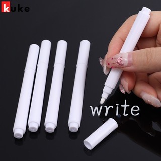 Sáng tạo Phấn lỏng trắng không bụi / Bút đánh dấu bảng trắng Phụ kiện giảng dạy dành cho giáo viên / Công cụ viết bút đánh dấu màu trắng có thể xóa được / cho bảng đen điện tử Windows kính