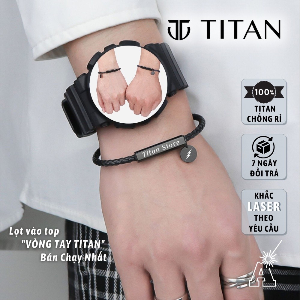 Vòng tay nam châm có Khắc Tên, Bracelet Clancy lắc tay thời trang unisex làm quà tặng, cặp đôi cực c