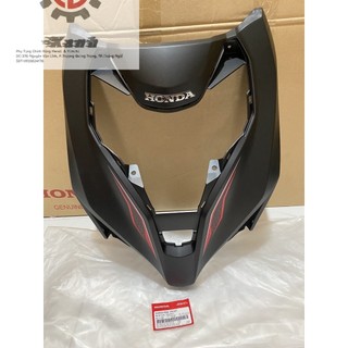 Bộ ốp trước | mặt nạ to đựng pha trước Air Blade 125 màu Đen nhám