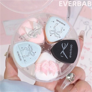 EVERBAB Bông phấn nhỏ nhắn dễ thương, bông phấn má hồng chính xác