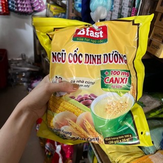 Ngũ Cốc Dinh Dưỡng B'fast Vinacafe Thơm Ngon Bổ Rẻ (20gói x 25g) Date Mới