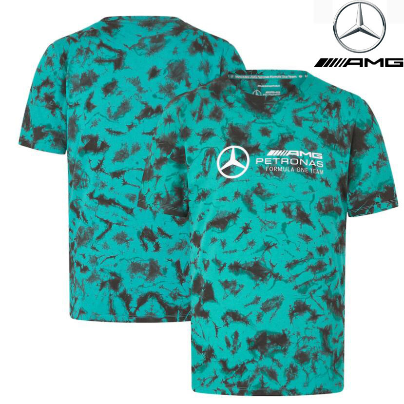 Áo đấu F1 và áo thun ngắn tay của đội Mercedes F1 cho nam nữ mùa hè