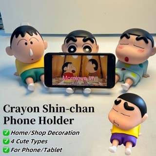 4 Loại Crayon Shin-chan Chủ Đề Giá Đỡ Điện Thoại Chống Trơn Trượt Tinh Tế Boochan Đế Điện Thoại Trang Trí Cửa Hàng Nhà Máy Tính Bảng Giá Đỡ Máy Tính Bảng