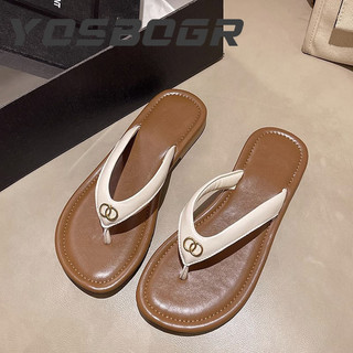YOSBOGR  dép sandal nữ dép bánh mì nữ dép bánh mì Chống Trượt Đẳng cấp Phong cách Êm ái Đa dụng Phù hợp Thanh lịch FDL24604YR 25Z240622