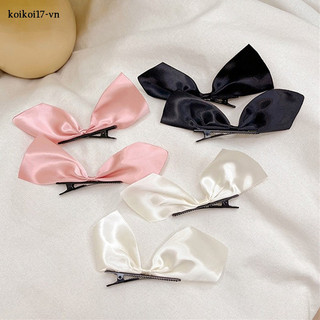 Bsvn 2 chiếc tóc đen barrettes dễ thương phụ kiện tóc trẻ em màu người phụ nữ kẹp tóc hot