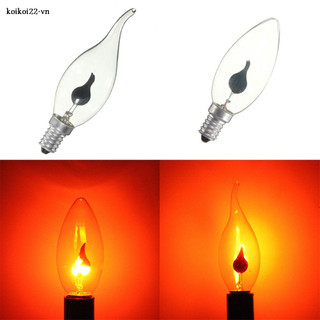 Bóng đèn LED E27/E14 tạo hiệu ứng ngọn lửa phong cách vintage trang trí lễ hội
