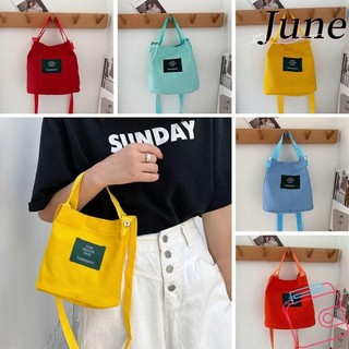 Túi đeo chéo JUNE Túi đeo chéo nữ Messenger màu trơn