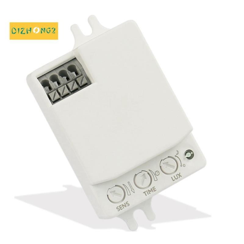 Công tắc cảm biến chuyển động Radar vi sóng Mini 5,8 GHz AC85-265V Công tắc cảm biến cơ thể con ngườ